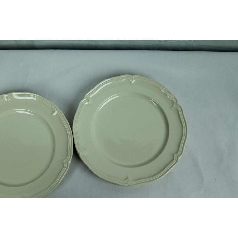 Villeroy & Boch Manoir Dessert Plate Cream Scalloped Vitro-Porcelaine 6.75in - Picture 4 of 6